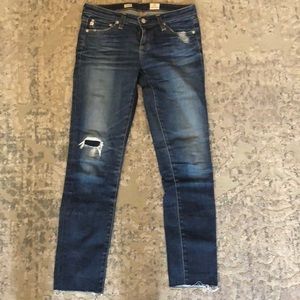 AG skinny jeans size 25